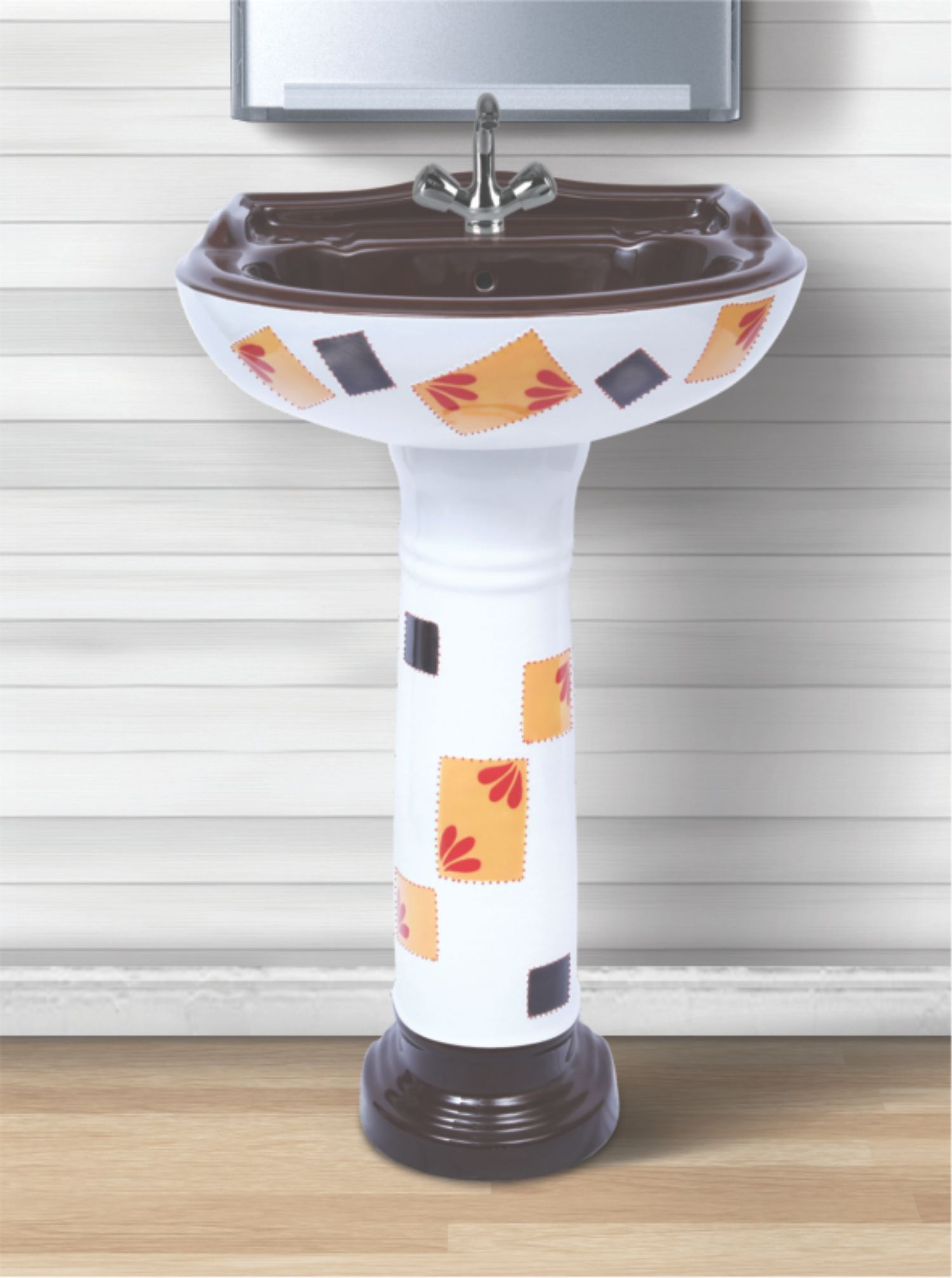 Vitrosa Pedestal Wash Basin Manufacturer