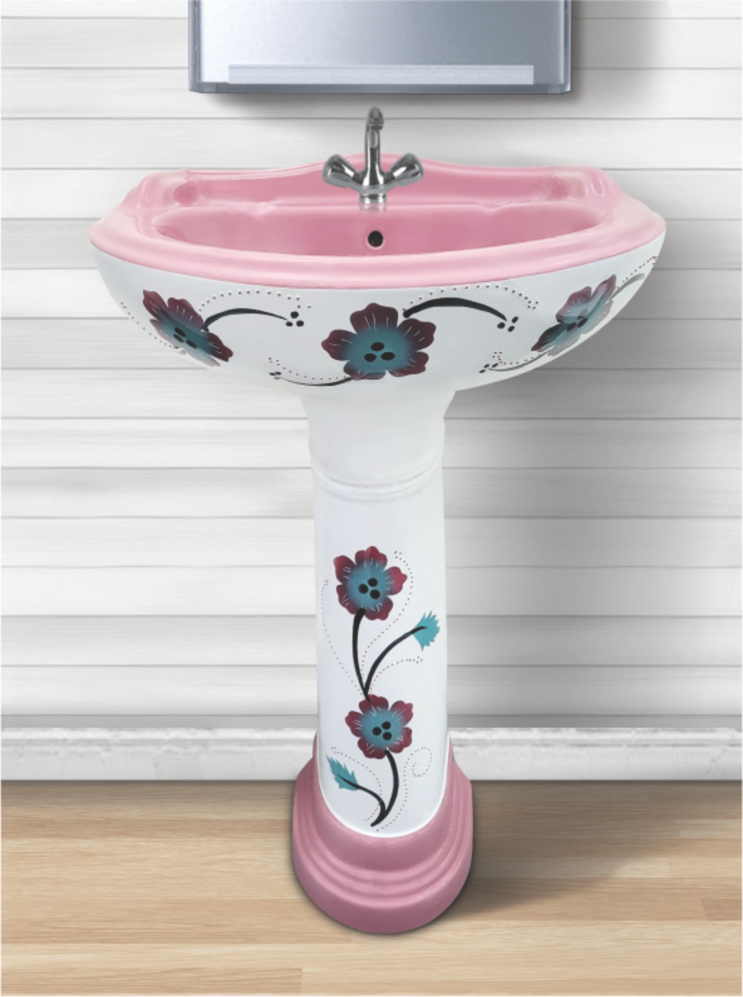 Ceramic Pedestal Wash Basin Manufacturer